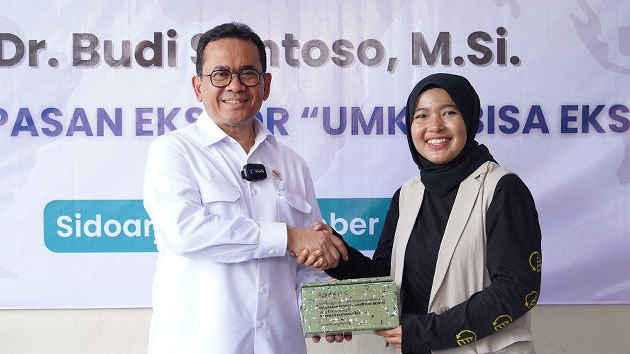 Mendag Lepas Ekspor Produk Empat UMKM dari Jatim