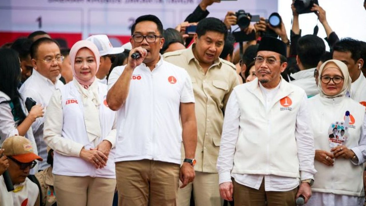Tim Pemenangan Ridwan Kamil-Suswono (RIDO) menyebutkan hanya pasangan RIDO yang didukung penuh oleh Presiden ke-8 Prabowo Subianto dan Presiden ke-7 Joko ...
