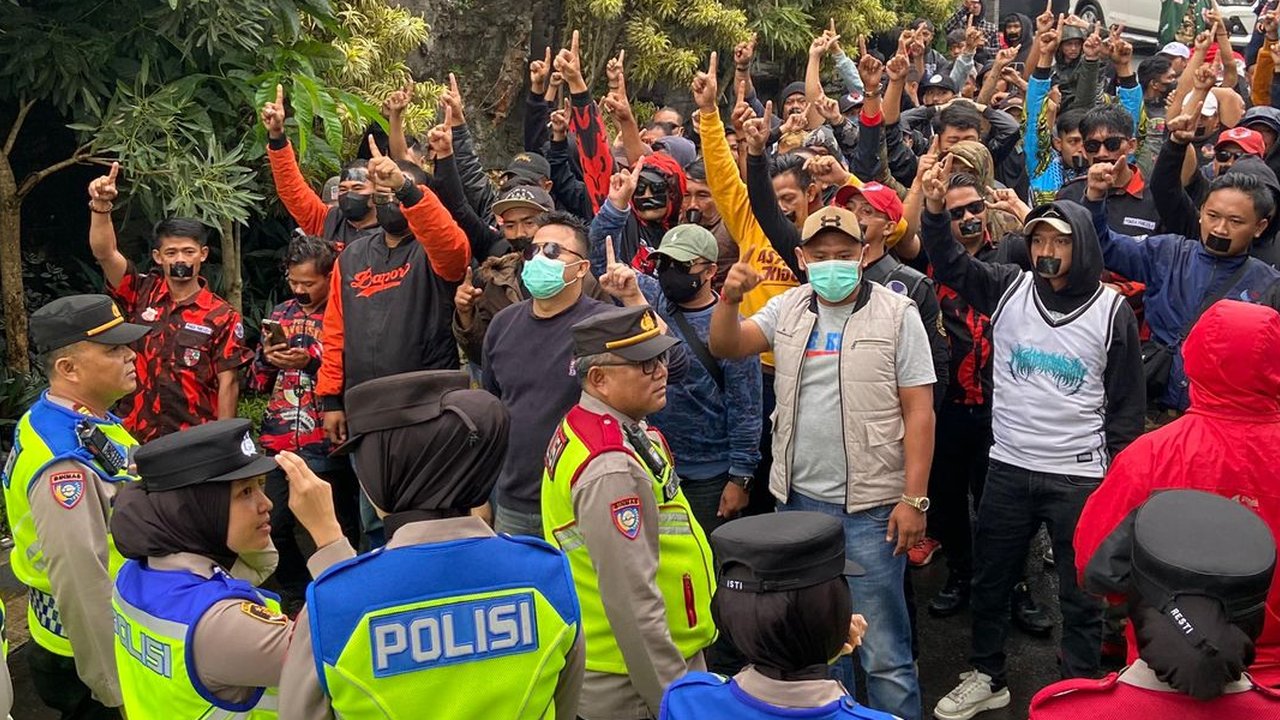 demo pilkada cianjur