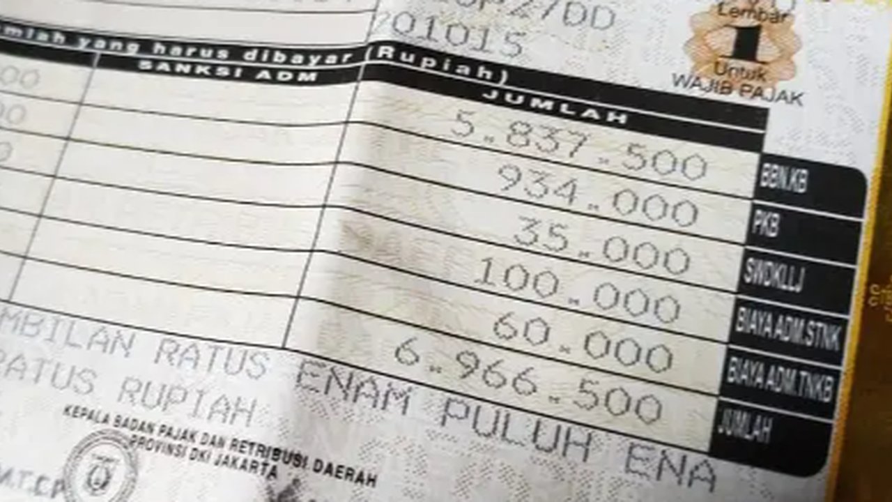 Terlambat Membayar Pajak Kendaraan? Berikut Metode Perhitungan Dendanya