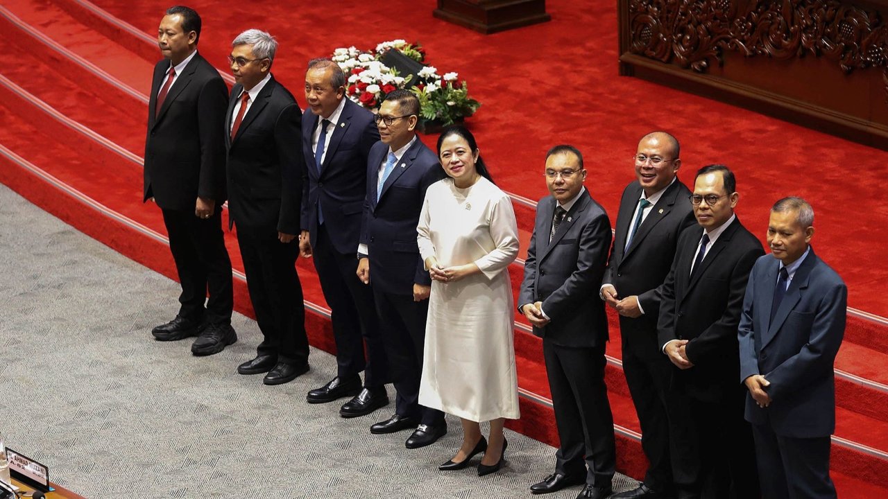 FOTO: Momen Rapat Paripurna DPR Sahkan Pimpinan dan Dewas KPK 2024-2029, Ini Daftarnya