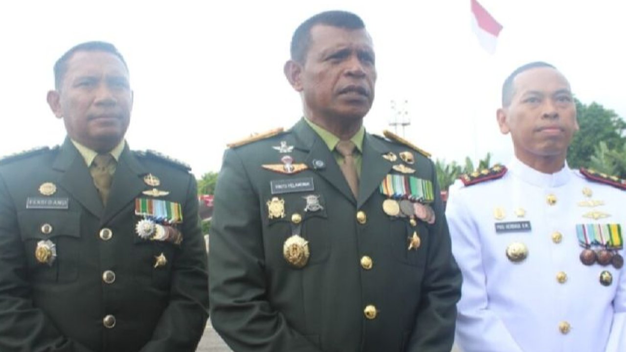 Danrem 173/Praja Vira Bhakti (PVB) Brigjen TNI Fritz Wilem Rizard Pelamonia