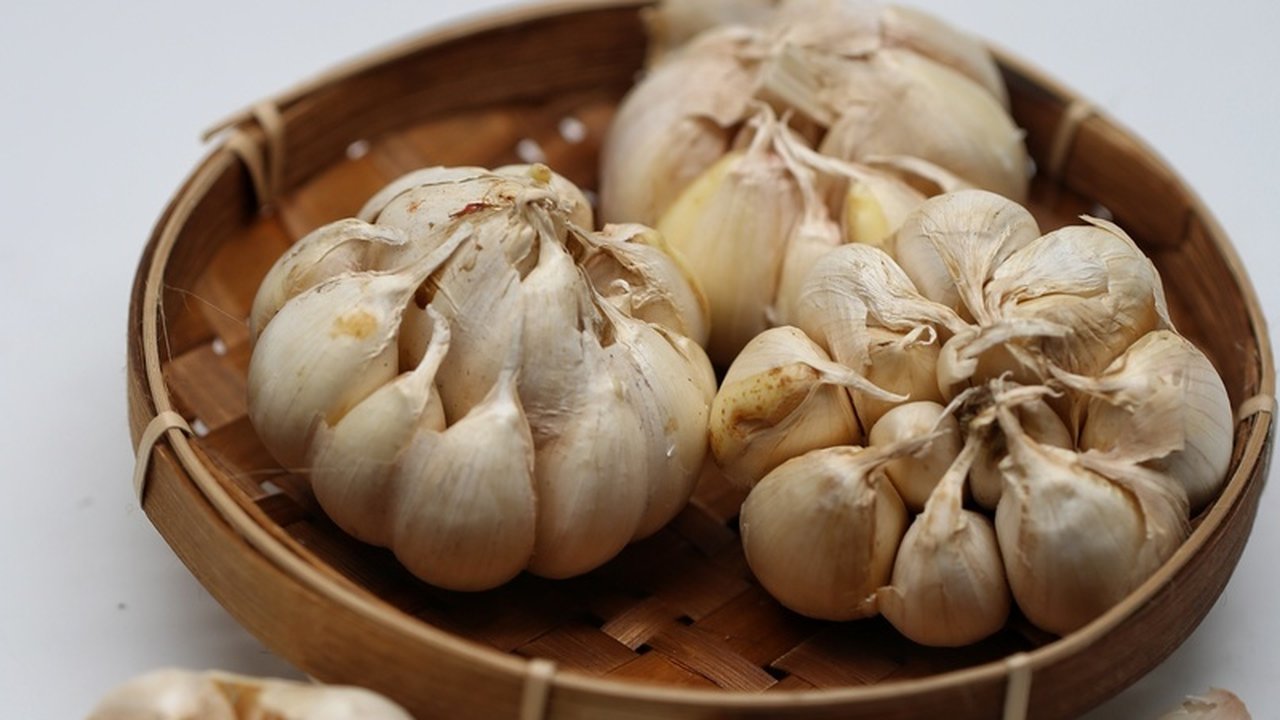 Ilustrasi Bumbu Dapur, Bawang Putih, Bawang