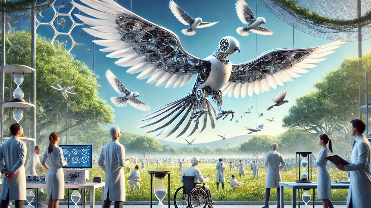Ilmuwan Ciptakan Robot Terbang Mirip Burung