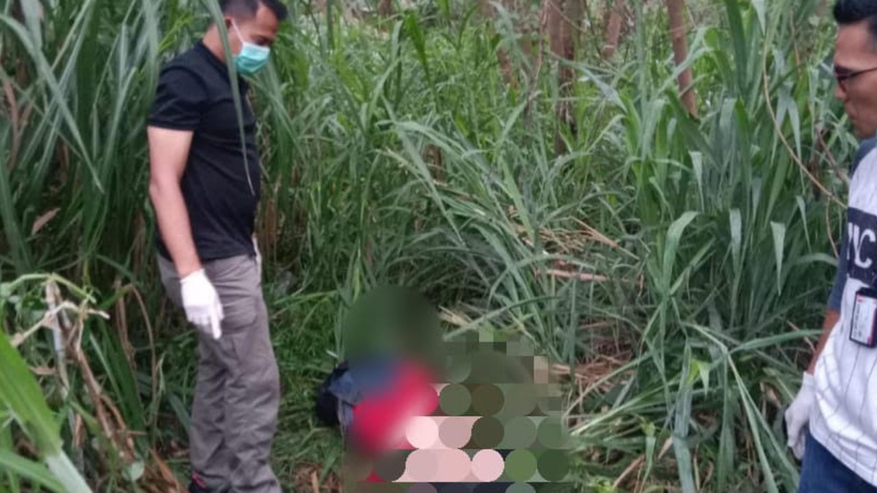Jasad wanita di dekat Kali Cisadane