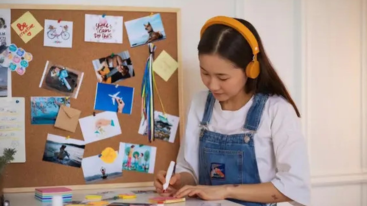 Wanita yang sedang melakukan pekerjaan (freepik).