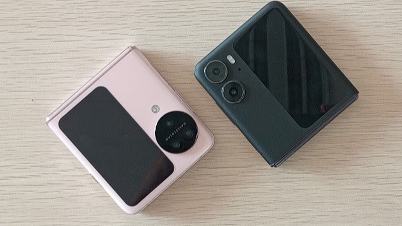 Desain  HP layar lipat Oppo Find N3 dan Find N2. (Liputan6.com/Labib Fairuz)