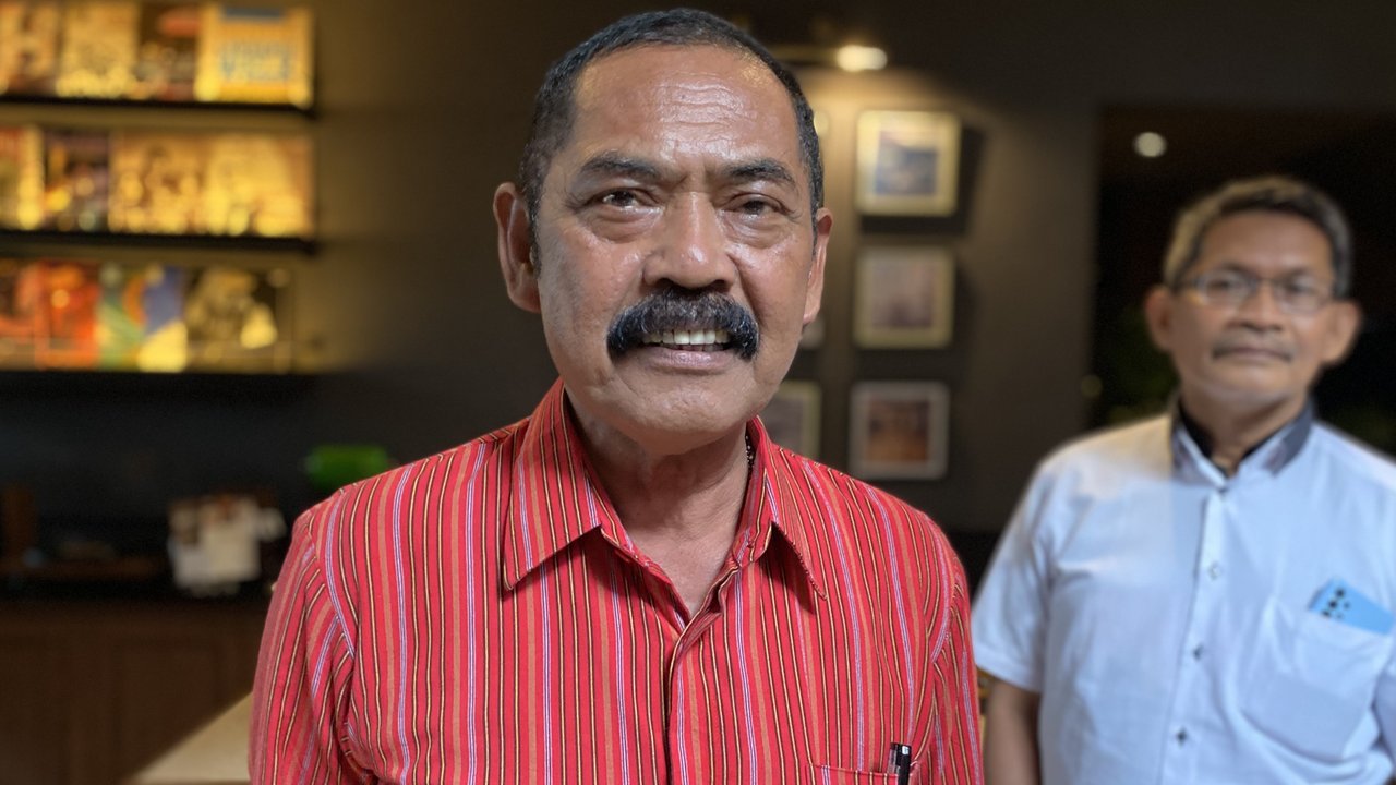 Ketua DPC PDI Perjuangan Kota Solo FX Hadi Rudyatmo saat menghadiri acara bincang santai bersama wartawan di Jakarta. (Liputan6.com/Ady Anugrahadi)