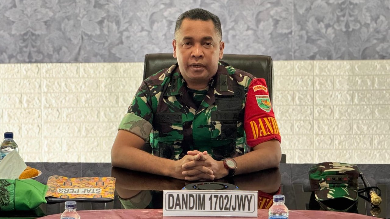 Dandim 1702/Jayawijaya, Letkol Arh Reza Ch. A. Mamoribo