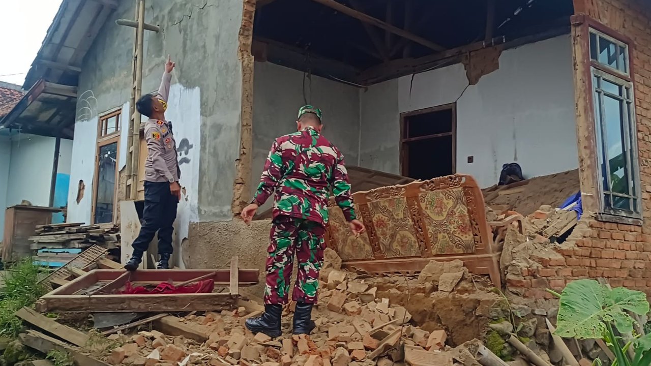Gempa Getarkan Garut Sabtu Pagi