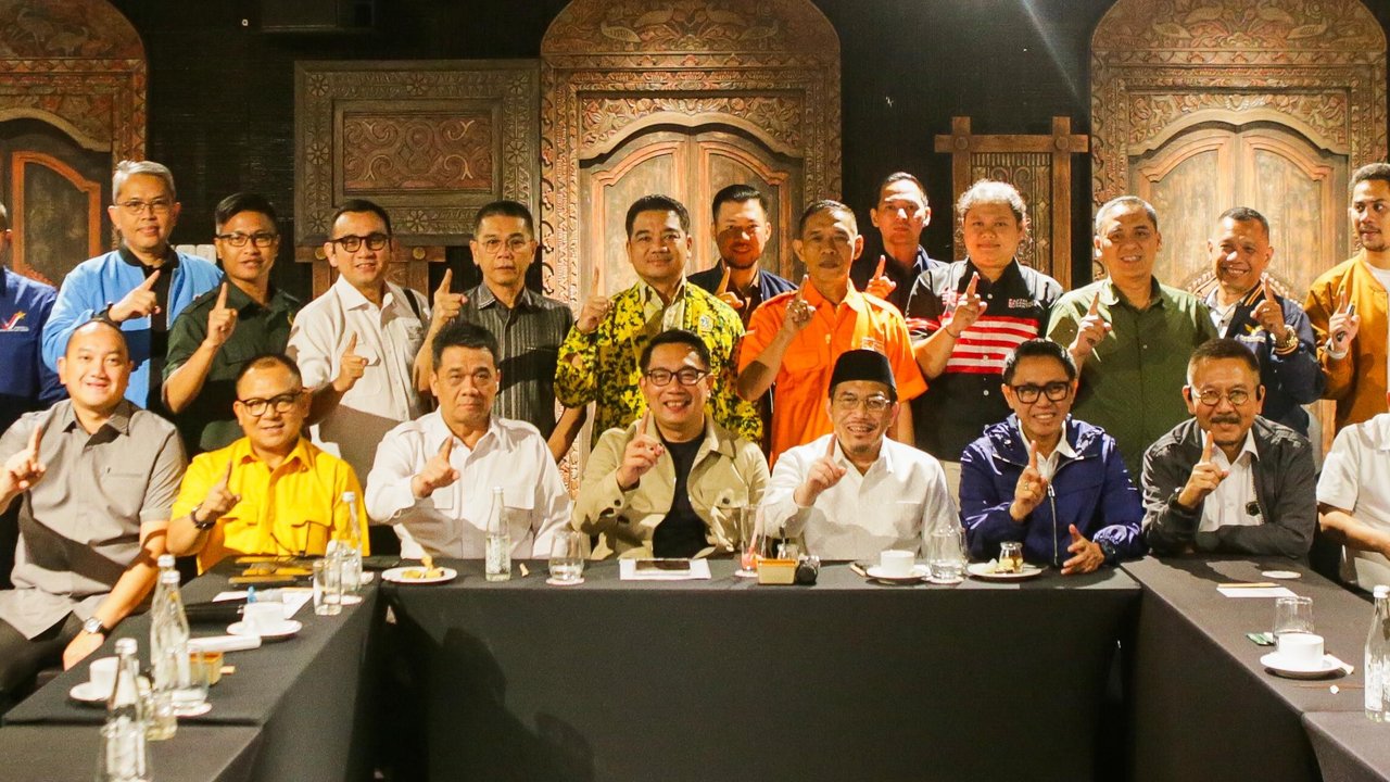 Ridwan Kamil Kumpulkan Parpol Pengusung