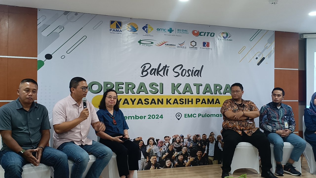 Bakti Sosial Operasi Katarak, Yayasan Kasih PAMA Jalin Kerja sama dengan RS EMC Pulomas