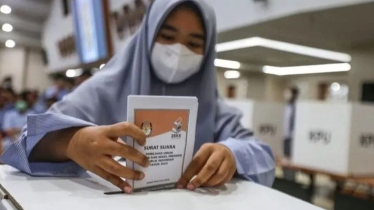 Ilustrasi pencoblosan Pilkada 2024