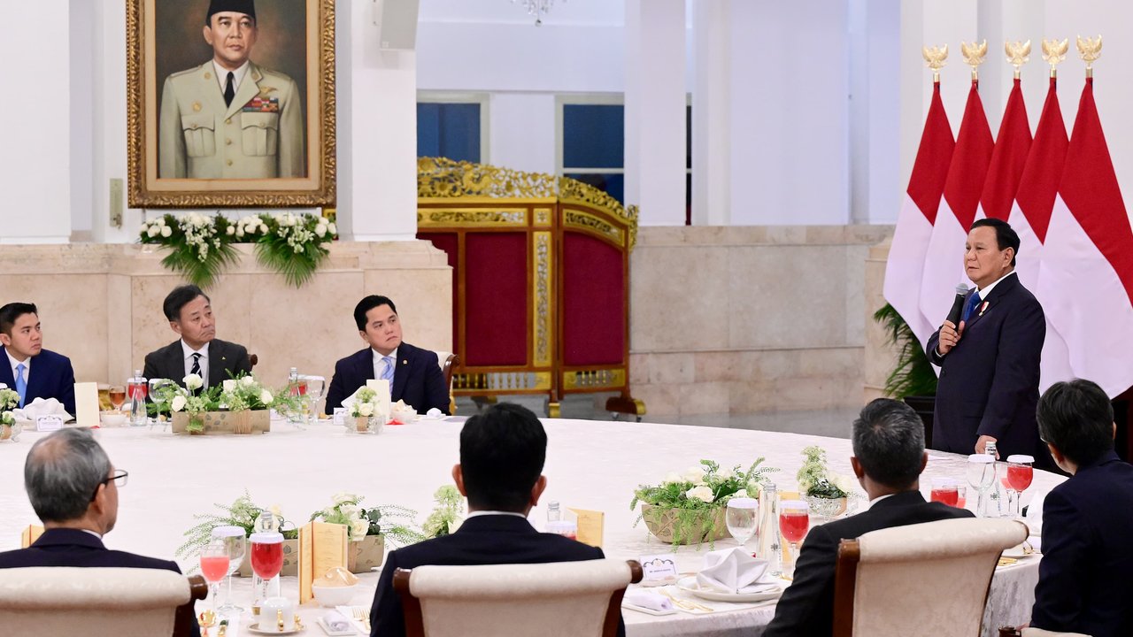 Presiden RI Prabowo tanggapi mundurnya Miftah Maulana dari jabatan Utusan Khusus Presiden (Foto: Setkab RI)