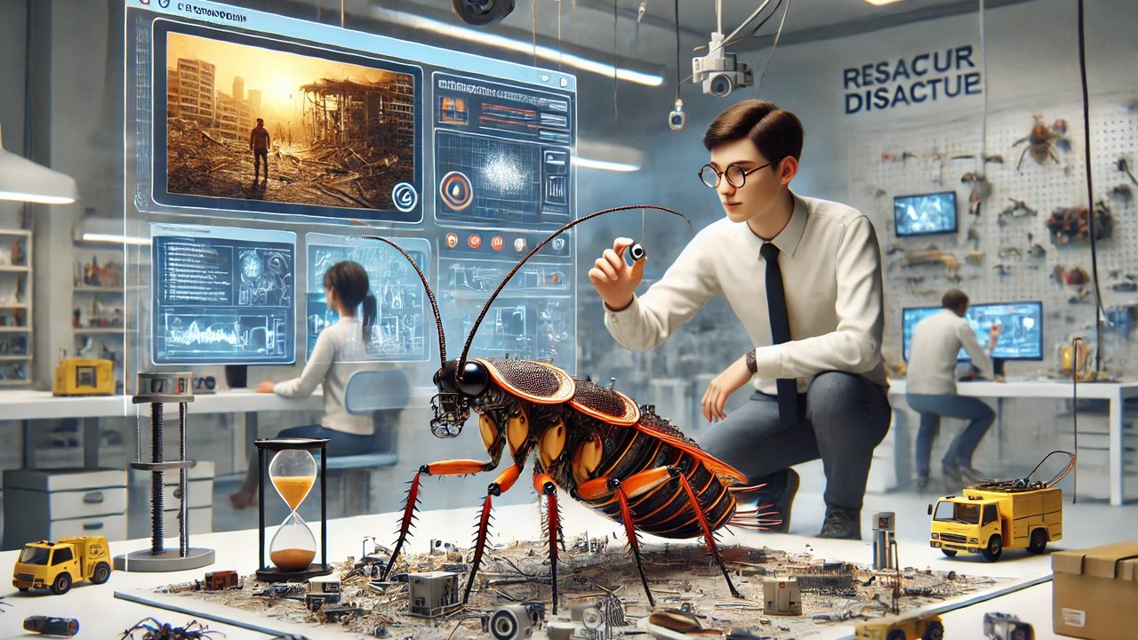 Seekor Kecoa Dioperasi dan Dibuat Robot oleh Seorang Mahasiswa, Ini Kehebatannya