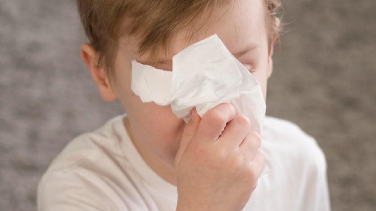 Ilustrasi ISPA pada Anak