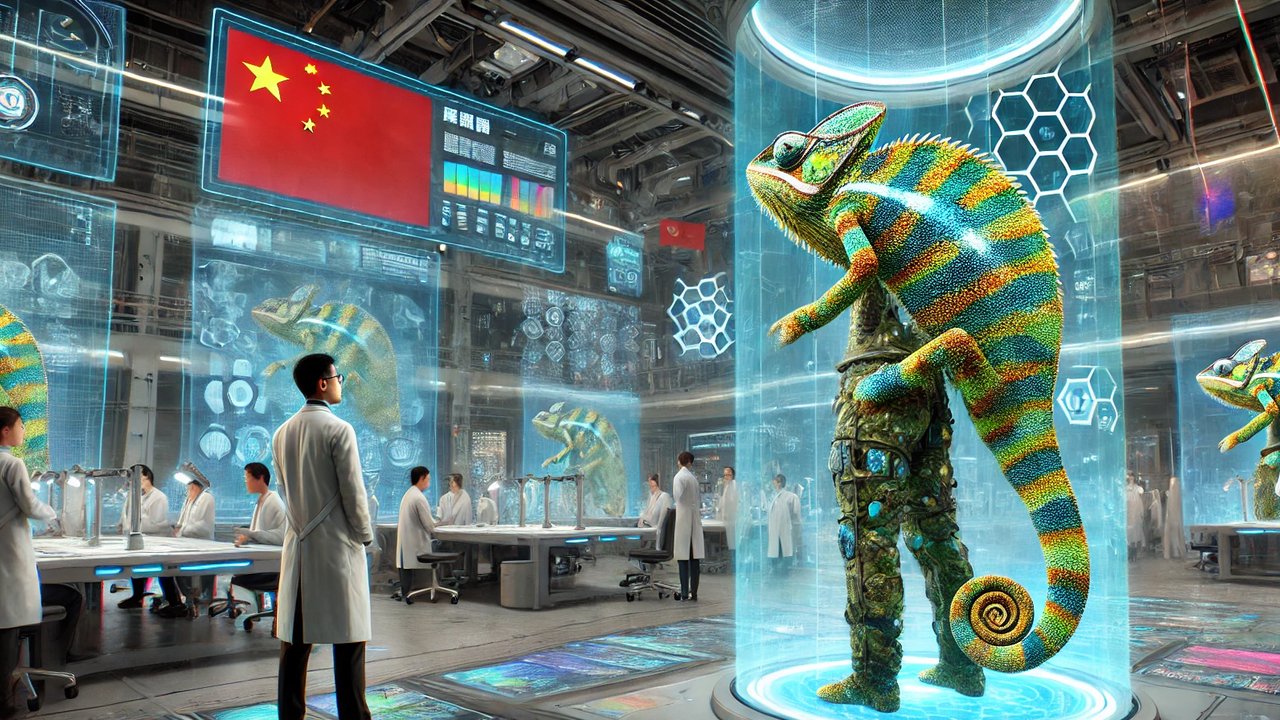 Ilmuwan China Ciptakan Teknologi Kamuflase seperti Bunglon