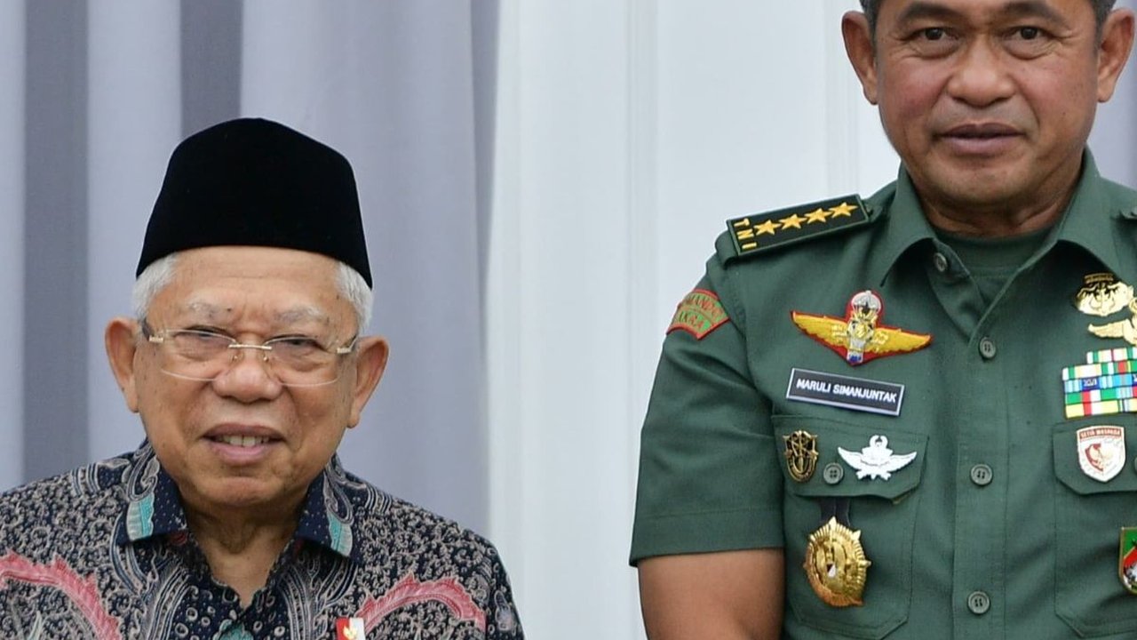 Arahan Tegas Wapres Ma’ruf Amin untuk Jenderal Maruli Jelang Pilpres 2024