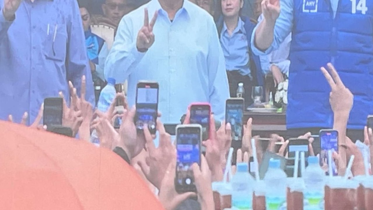 Turun Gunung Kampanyekan Prabowo di Malang, SBY: Beliau Sahabat Saya, Putra Terbaik Bangsa
