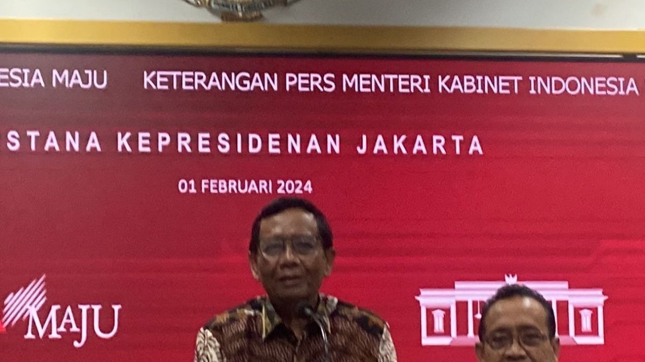 Mahfud MD: Saya Belum Tahu Siapa Pengganti Menko Polhukam