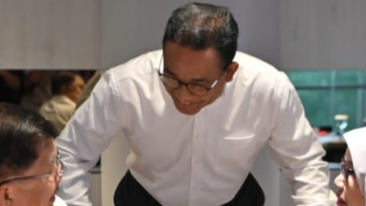 Momen Hangat Anies Sarapan Bareng JK Sebelum Kampanye Akbar di JIS