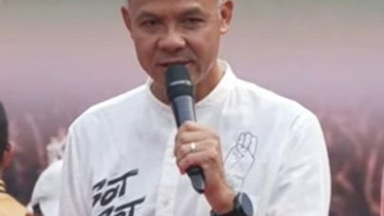 Ganjar Kampanye Akbar di Solo: Mohon Izin Partai Lain, Memang PDI Perjuangan Kandangnya dari Sini