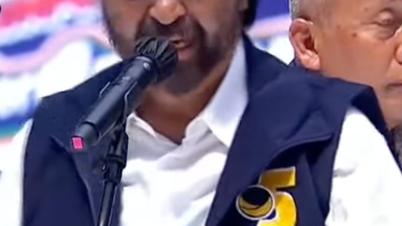 Kampanye Akbar Anies-Cak Imin di JIS, Surya Paloh Singgung Moral dan Etika