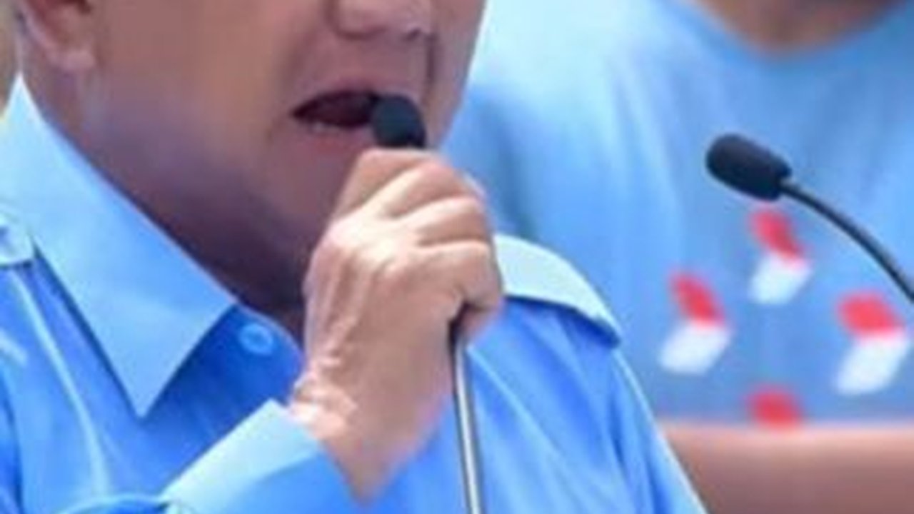 Prabowo saat Orasi di GBK: Kalian ke Sini Mau Lihat Pak Gemoy Joget