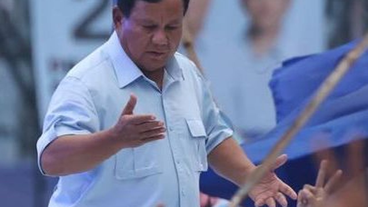 VIDEO: Pidato Menggelegar Prabowo di Kampanye Akbar, Wajah Jokowi Terlihat di Bangku Penonton
