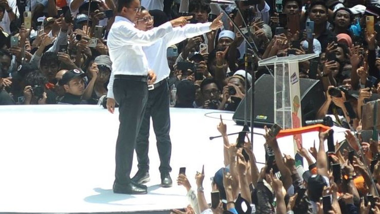 VIDEO: Suara Cak Imin Sampai Serak Orasi di JIS Bakar Semangat Massa AMIN