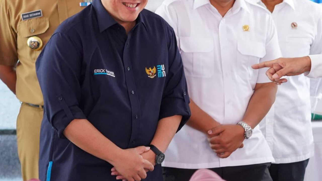 Tanggapi Bansos Dipolitisasi, Erick Thohir: Kenapa Baru Diributin Sekarang?
