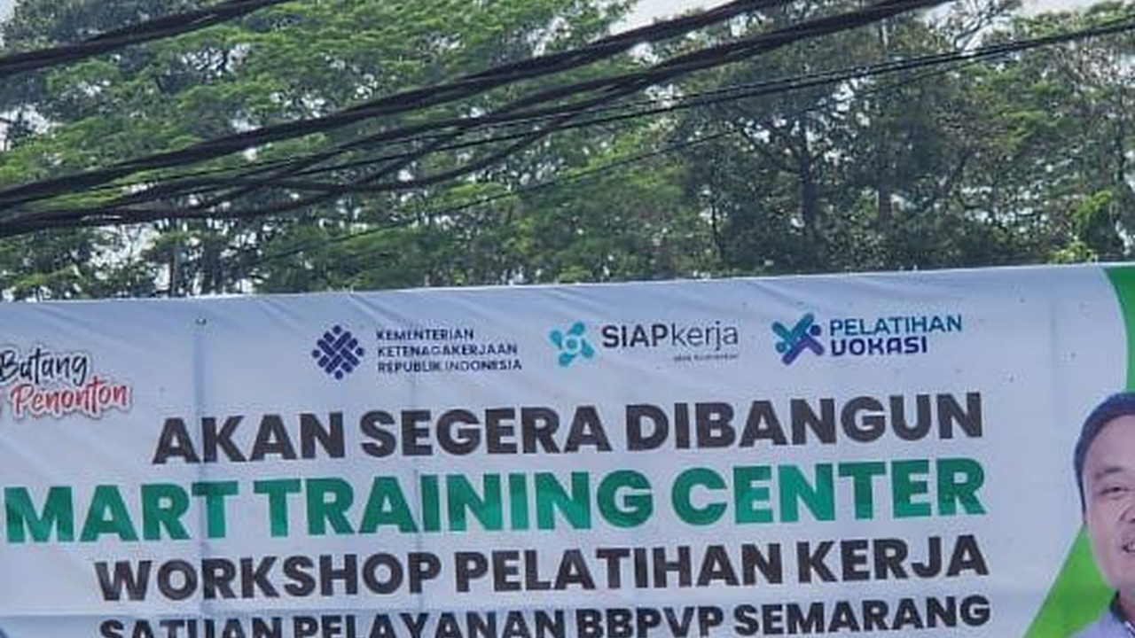 Kemnaker Akan Bangun Smart Training Center di Batang untuk Perkuat SDM Lokal