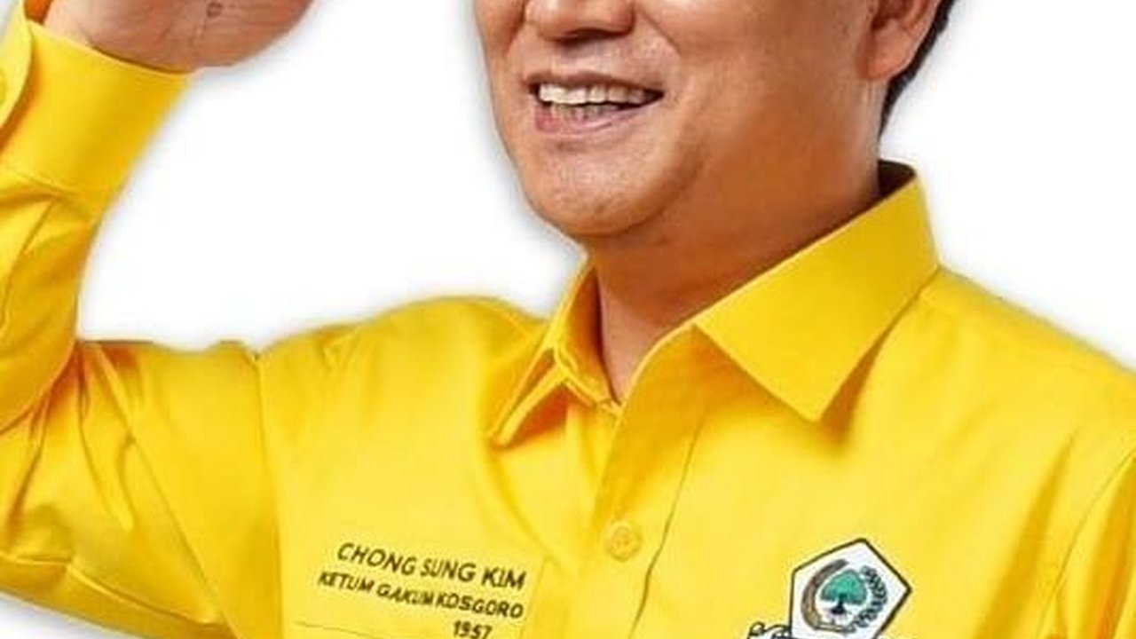 Viral Pria Asal Korsel Chong Sung Kim Nyaleg Lewat Golkar, Begini Respons Airlangga