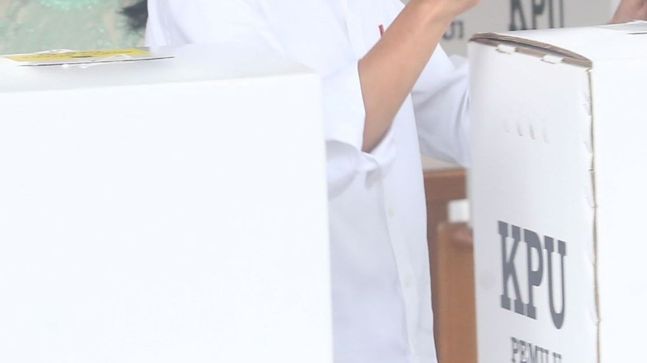 Suara Prabowo-Gibran Unggul di TPS Tempat Jokowi Nyoblos