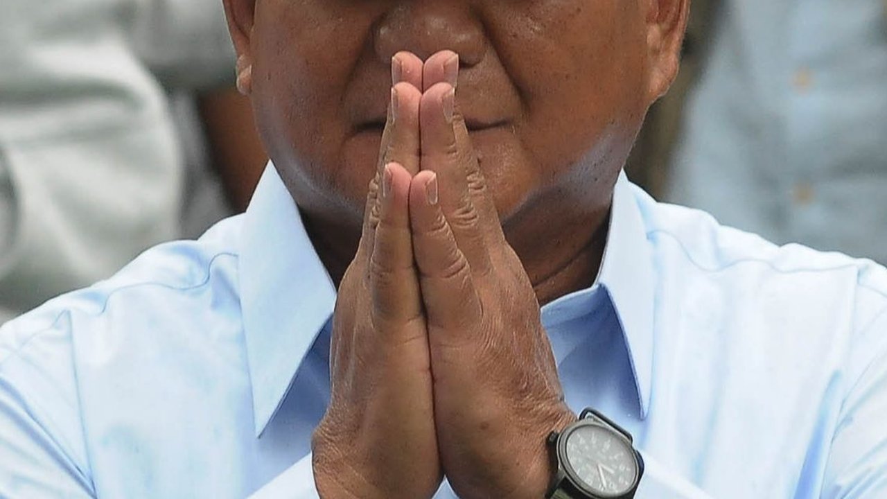 Menunggu Quick Count, Prabowo Kumpul Bareng Elite Koalisi Indonesia Maju di Kertanegara