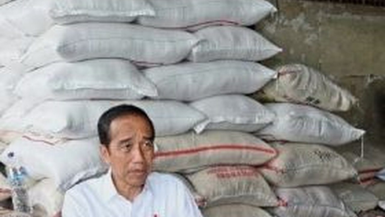 Jokowi Pastikan Stok Beras Aman saat Ramadan