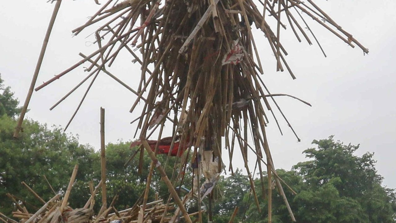 FOTO: Melihat Pengolahan Limbah Alat Peraga Kampanye Didaur Ulang Jadi Kompos