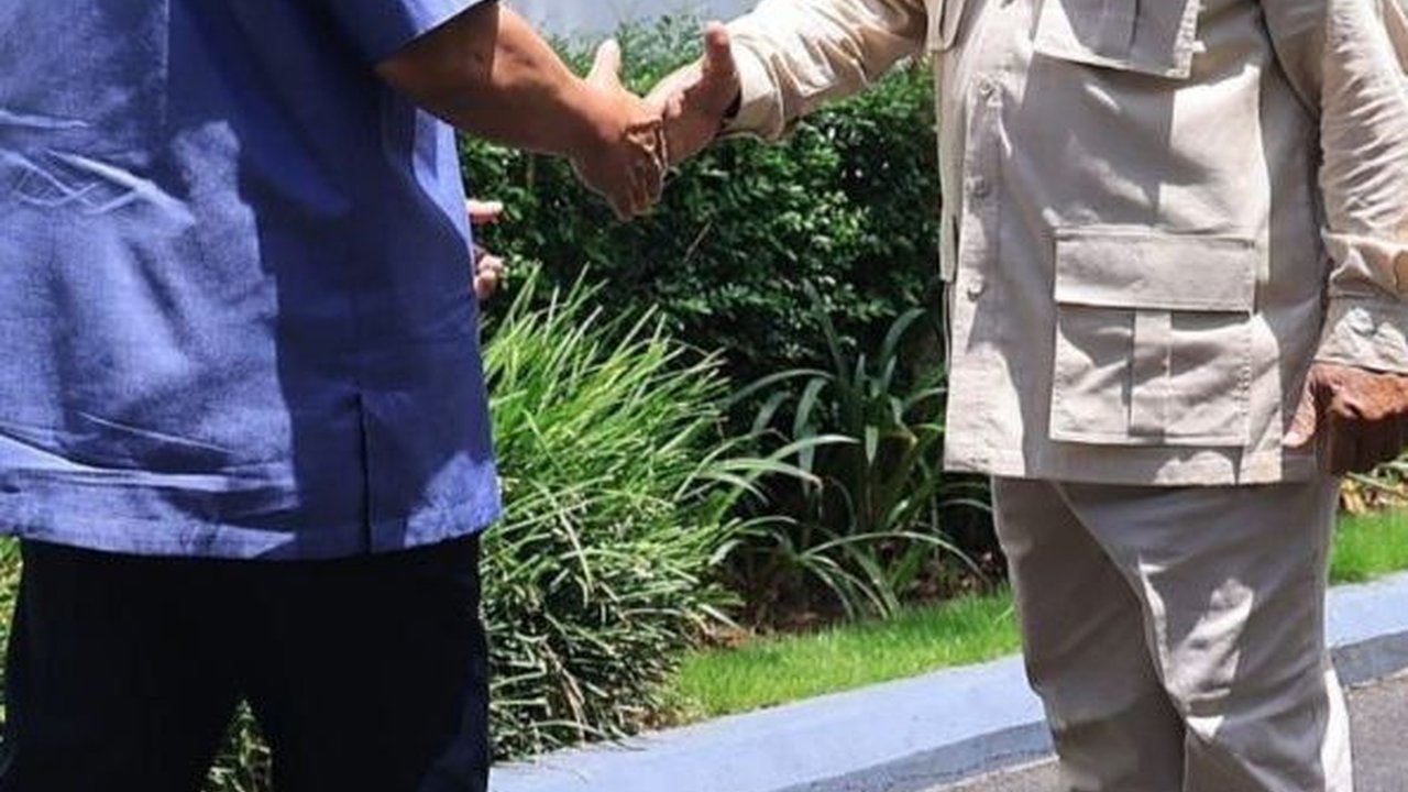 SBY ke Prabowo: Sekarang Beliau Komandan Saya