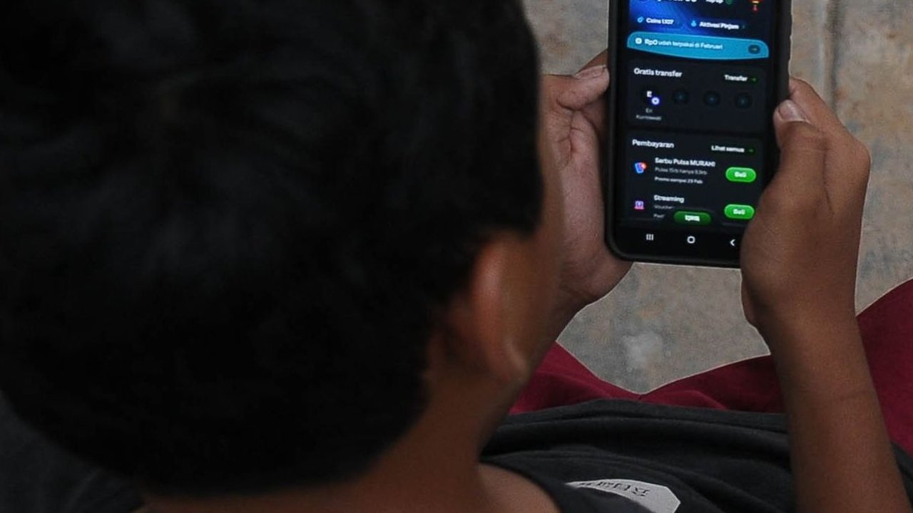 FOTO: Potret Penggunaan Dompet Digital Kian Diminati Anak-Anak