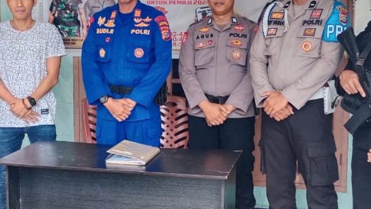 Pasca Pemilu, Polisi Siaga dan Sterilisasi Ruangan Kantor Bawaslu Rohil