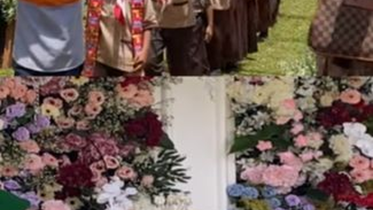 Viral Momen Pernikahan Guru SD, Dapat Hadiah Tak Biasa dari Para Muridnya