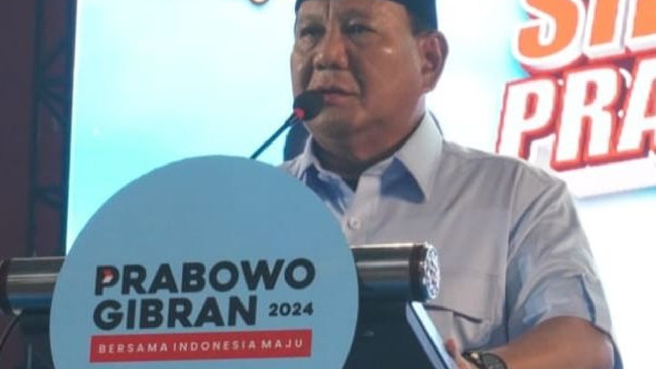 Prabowo Yakin Bisa Menang Satu Putaran usai Lihat Hasil Survei: Kita Tak Boleh Lengah dan Sombong