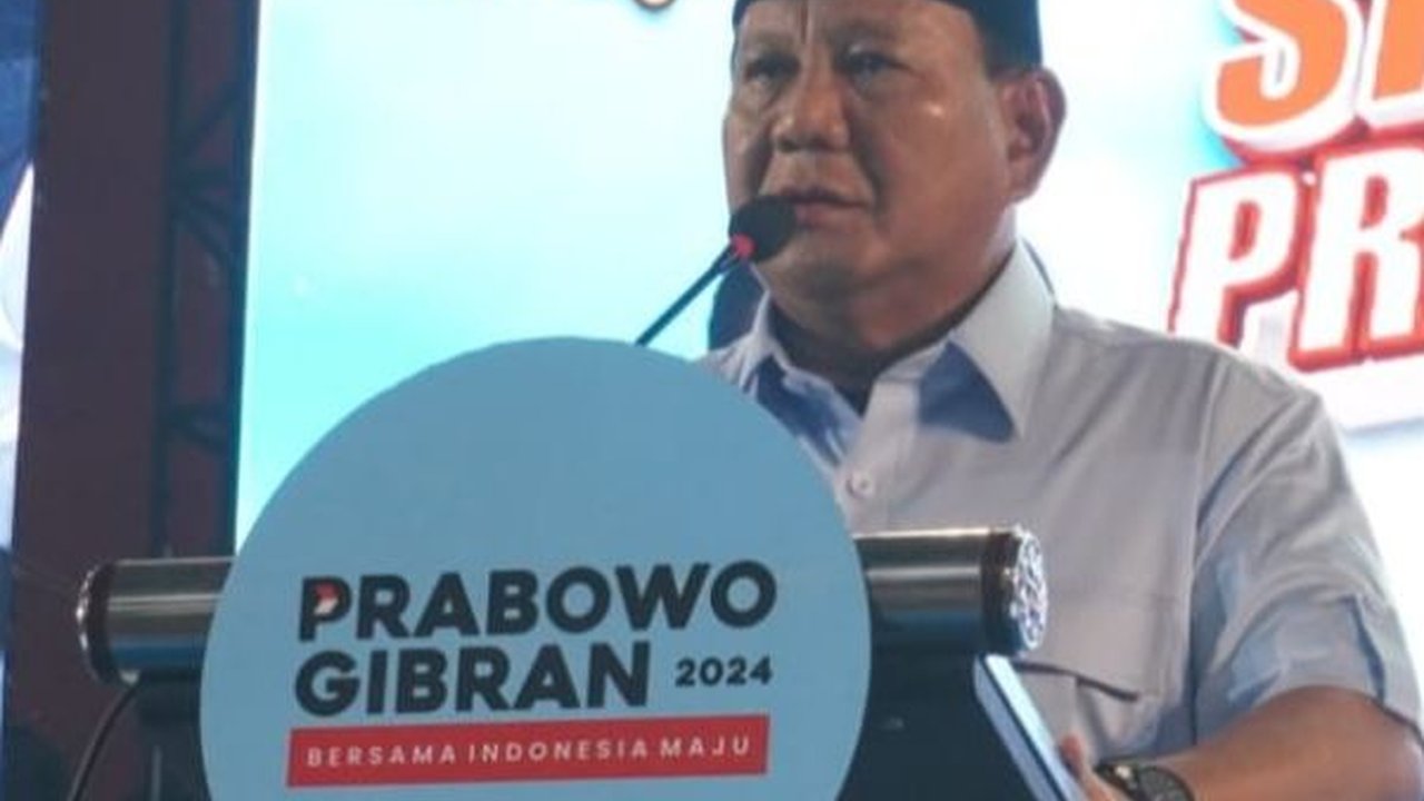 Prabowo: Aku Siap Menghadap Allah tanpa Membawa Apa-Apa, hanya ingin Melihat Rakyat Sejahtera