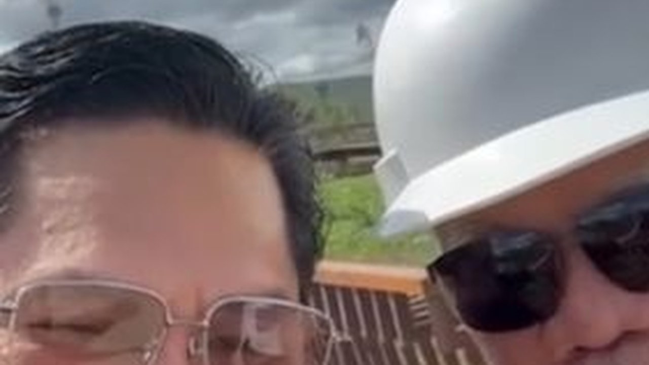 Potret Trio Berkacamata Ikut Presiden Jokowi Tinjau IKN, Kekompakannya Bikin Netizen Gemas