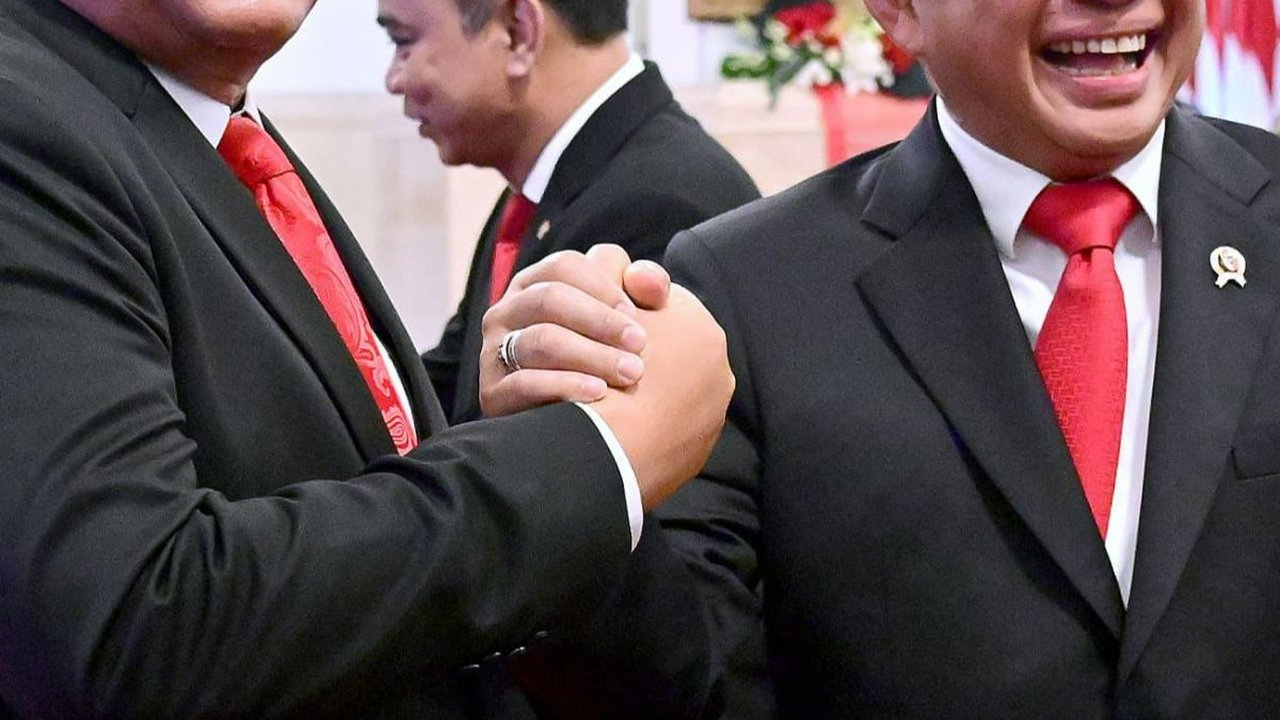 Tito Karnavian Resmi Serahkan Jabatan Menko Polhukam ke Hadi Tjahjanto