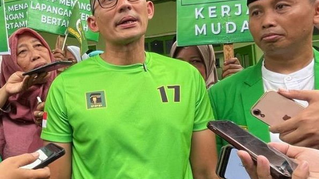 Soal PPP Bergabung ke Prabowo-Gibran, Sandiaga: Kita Sangat Terhormat Jika Diajak