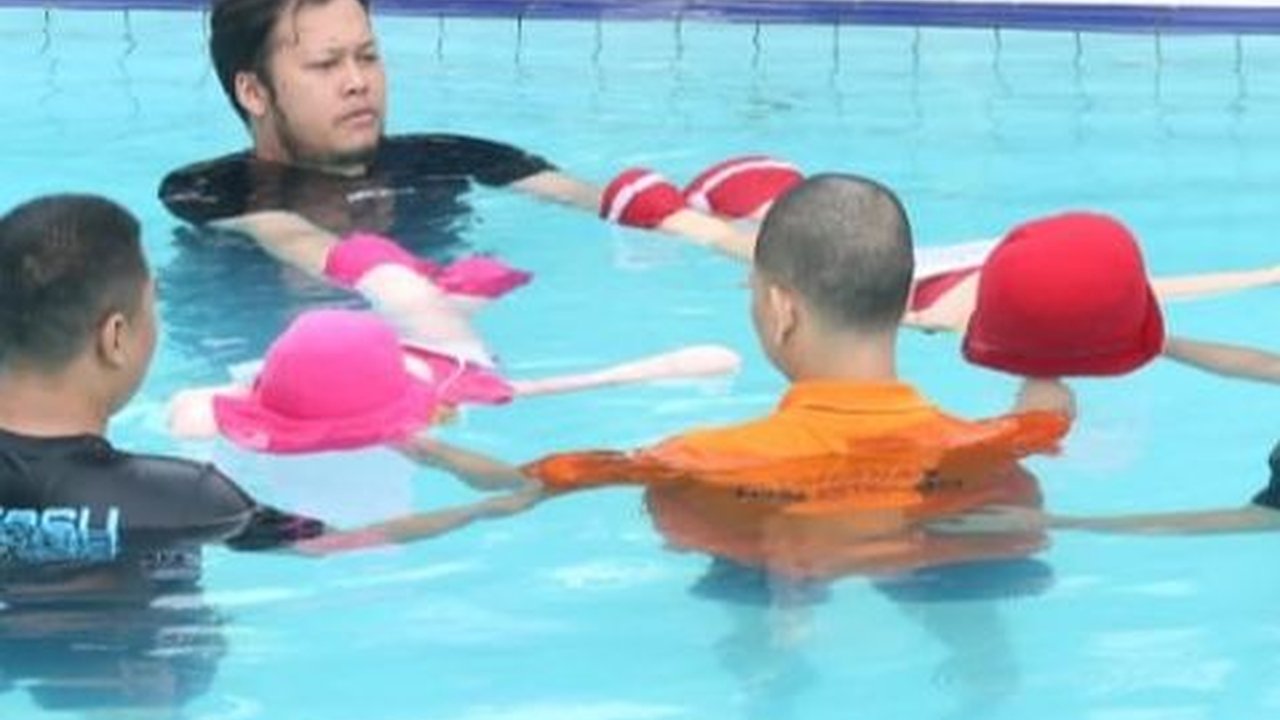 FOTO: Melihat Adegan Kekasih Tamara Tyasmara Saat Menenggelamkan Dante 12 Kali di Kolam Renang
