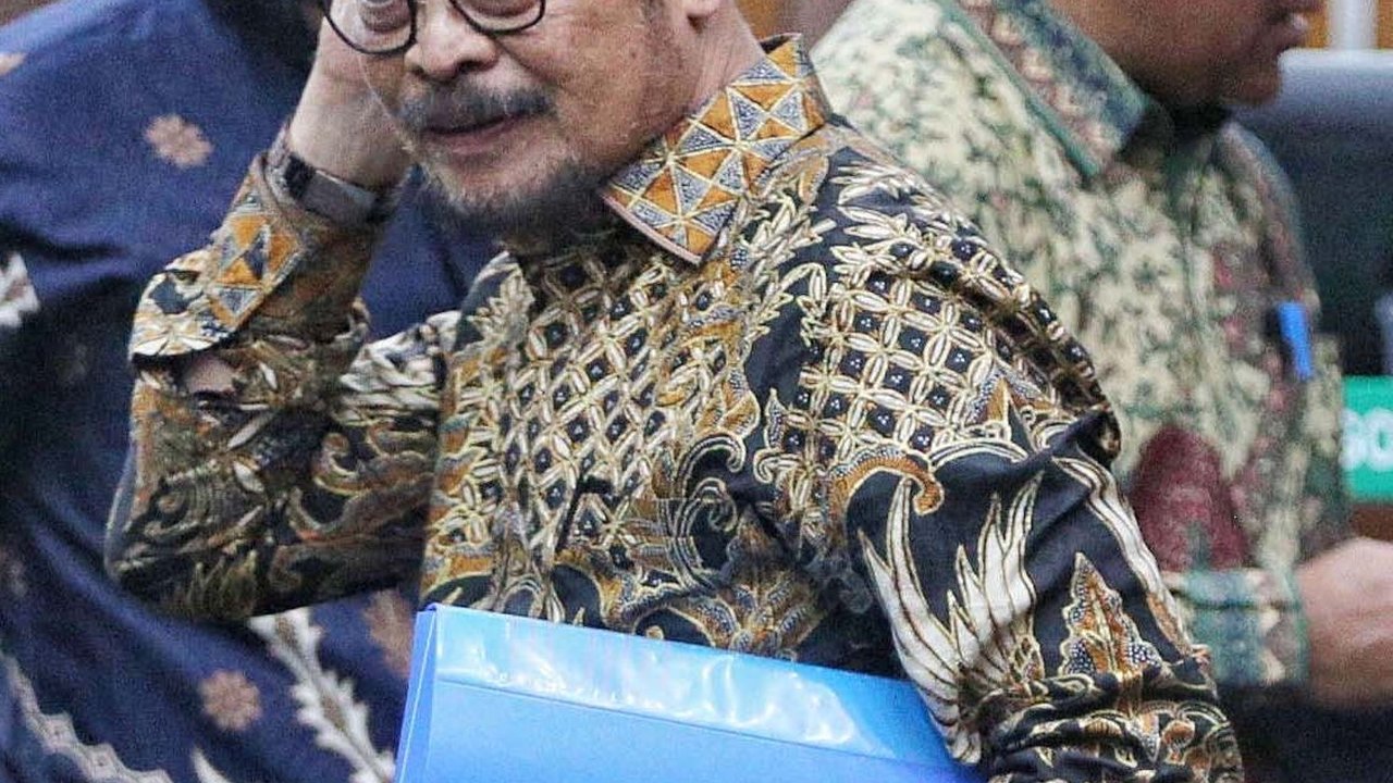 Rincian Upeti Rp44,5 Miliar Diterima SYL Hasil Peras Anak Buah di Kementan
