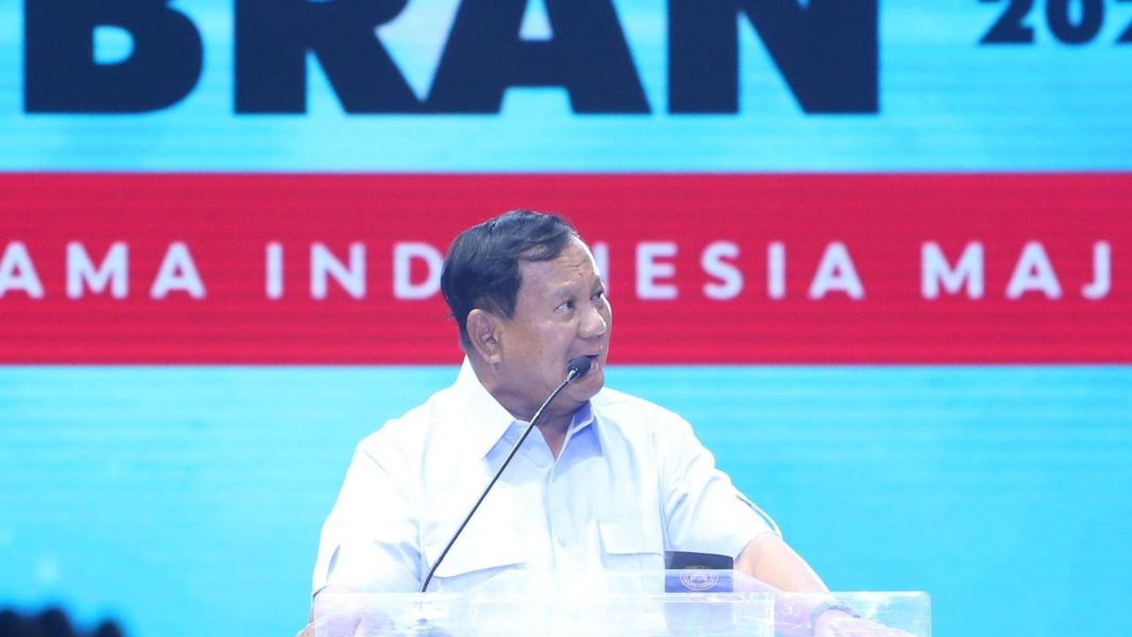 Prabowo: Saya Tidak Sendiri, Anak Muda Membersamai Perjuangan Saya