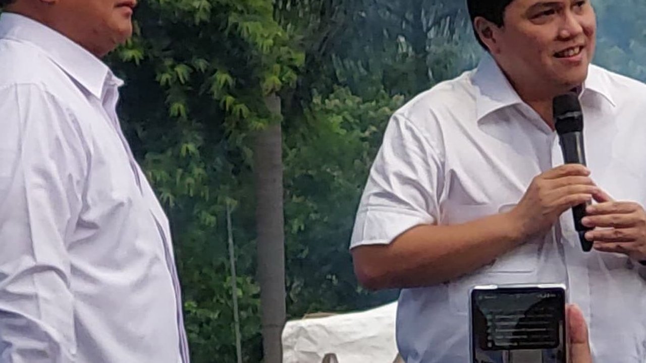 TKN Prabowo-Gibran ke Erick Thohir: Selamat Datang Masinis Pemilih Muda di Gerbong 02